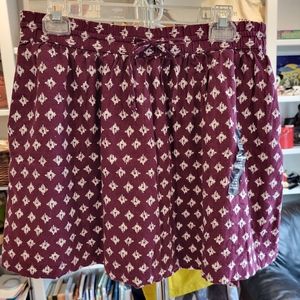 Gap A-lined skirt ikat print